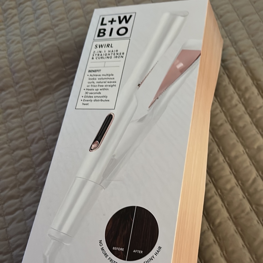 Luxe + Willow Bio Hair Straightener Curling Combo